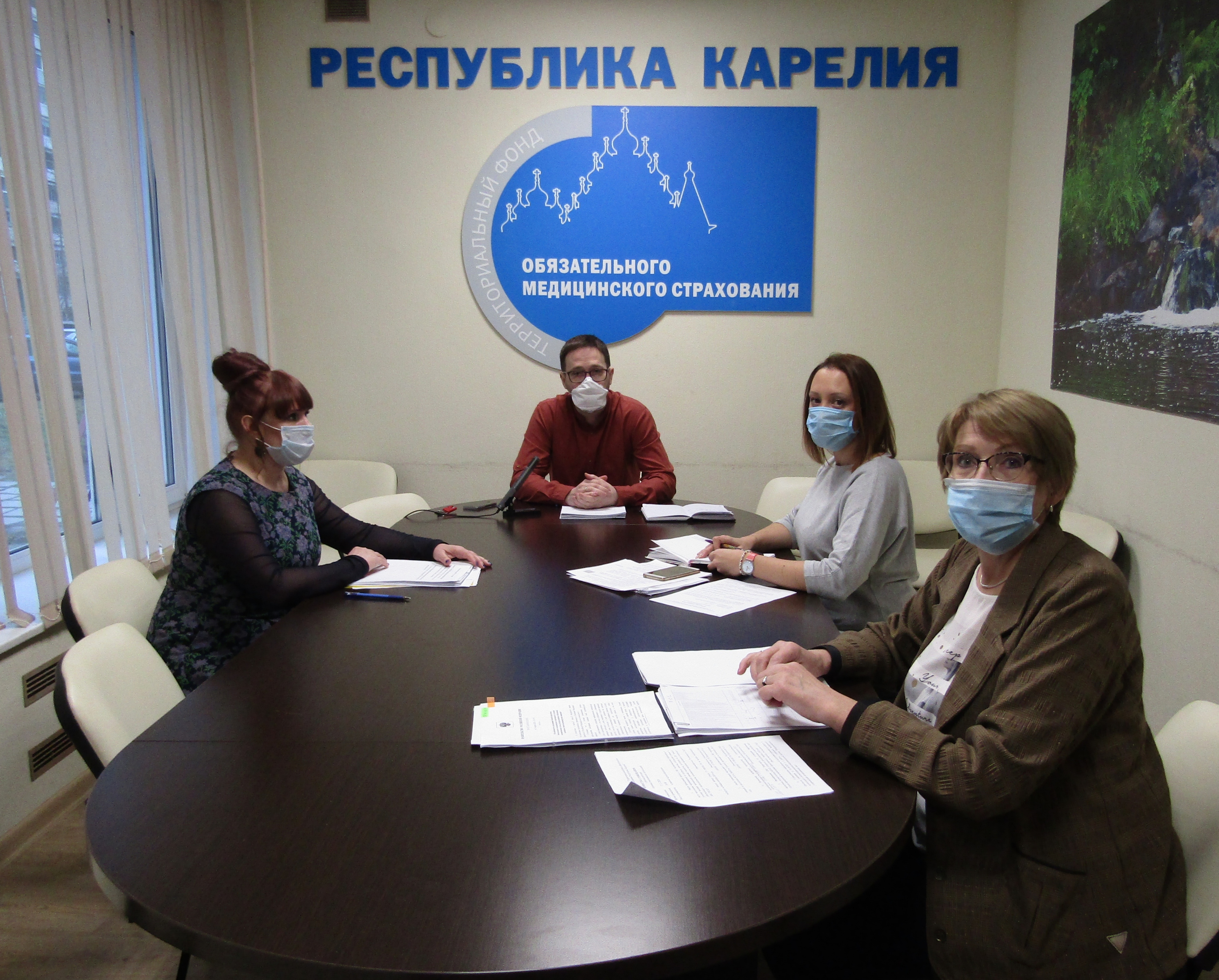 17.11.2020 года состоялось рабочее совещание ГУ ТФОМС РК со страховыми медицинскими организациями